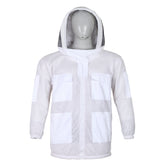 giacca apicoltore bianca ventilata con maschera rotonda